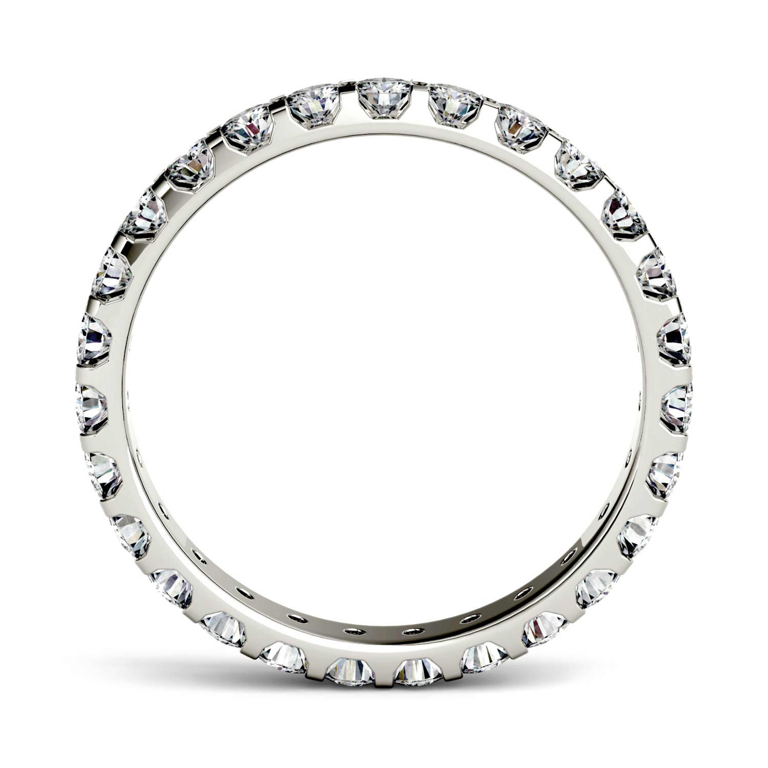 1.04 CTW DEW Round Forever One™ Moissanite Eternity Band Ring