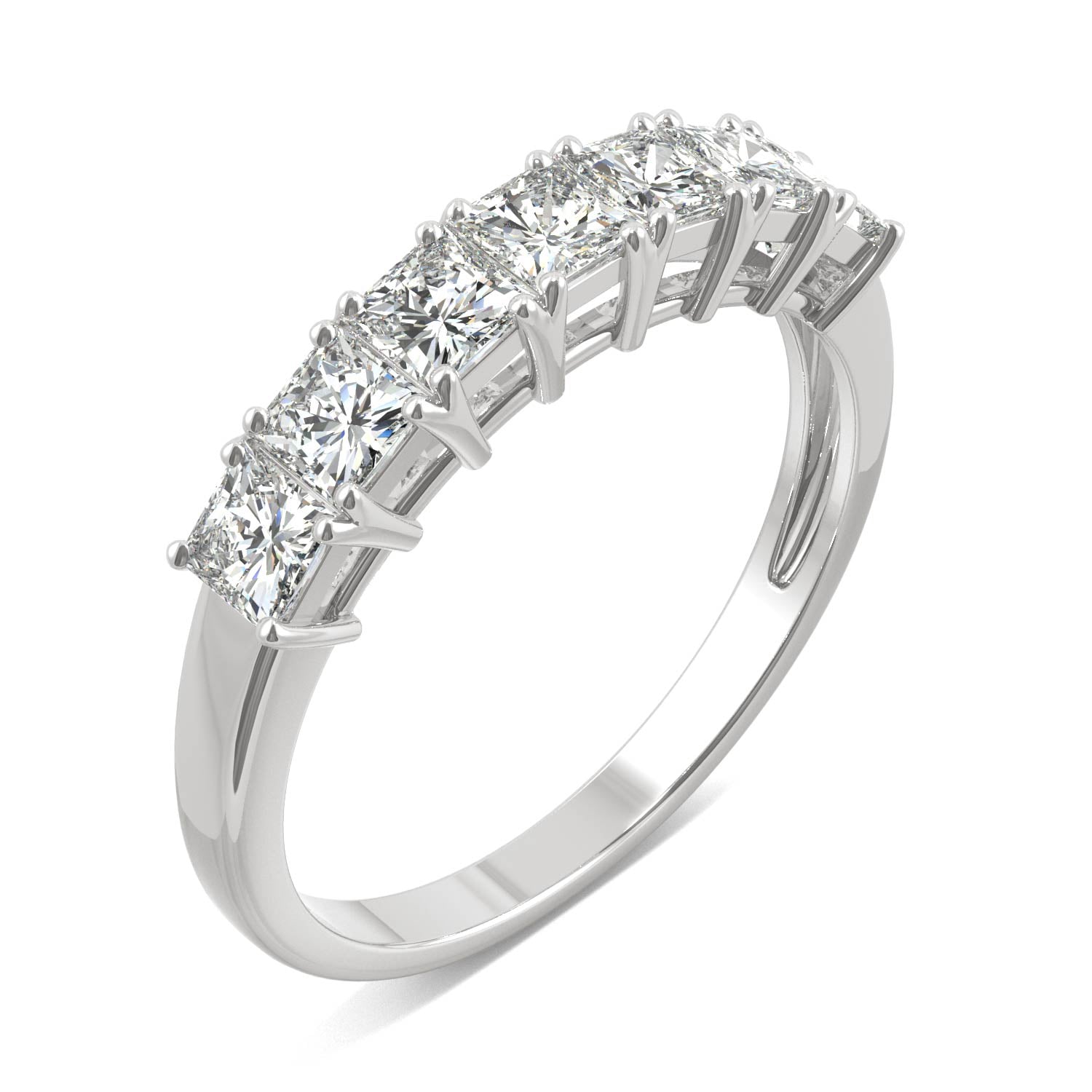 1.26 CTW DEW Princess Forever Bright™ Moissanite Ring