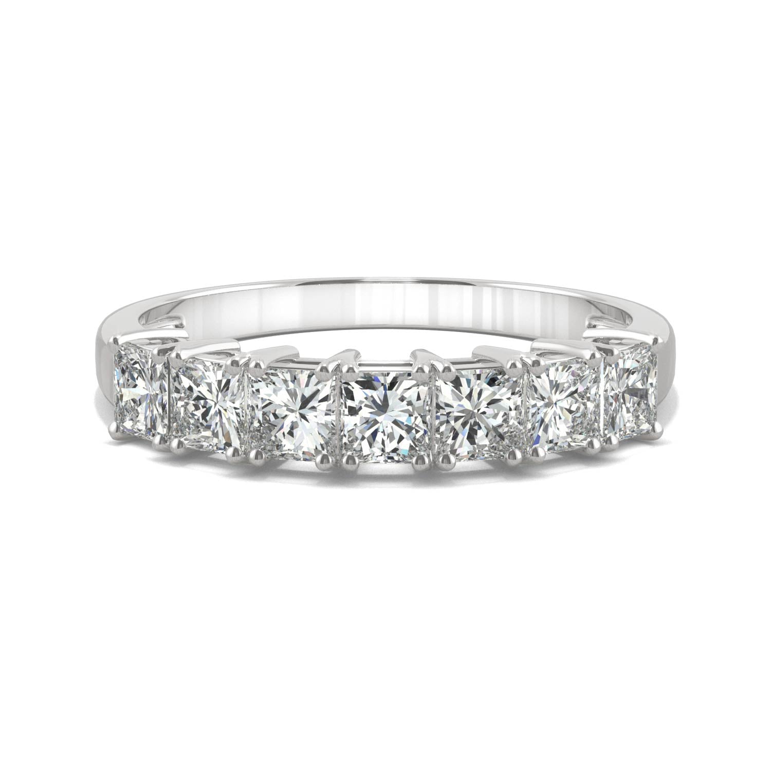 1.26 CTW DEW Princess Forever Bright™ Moissanite Ring