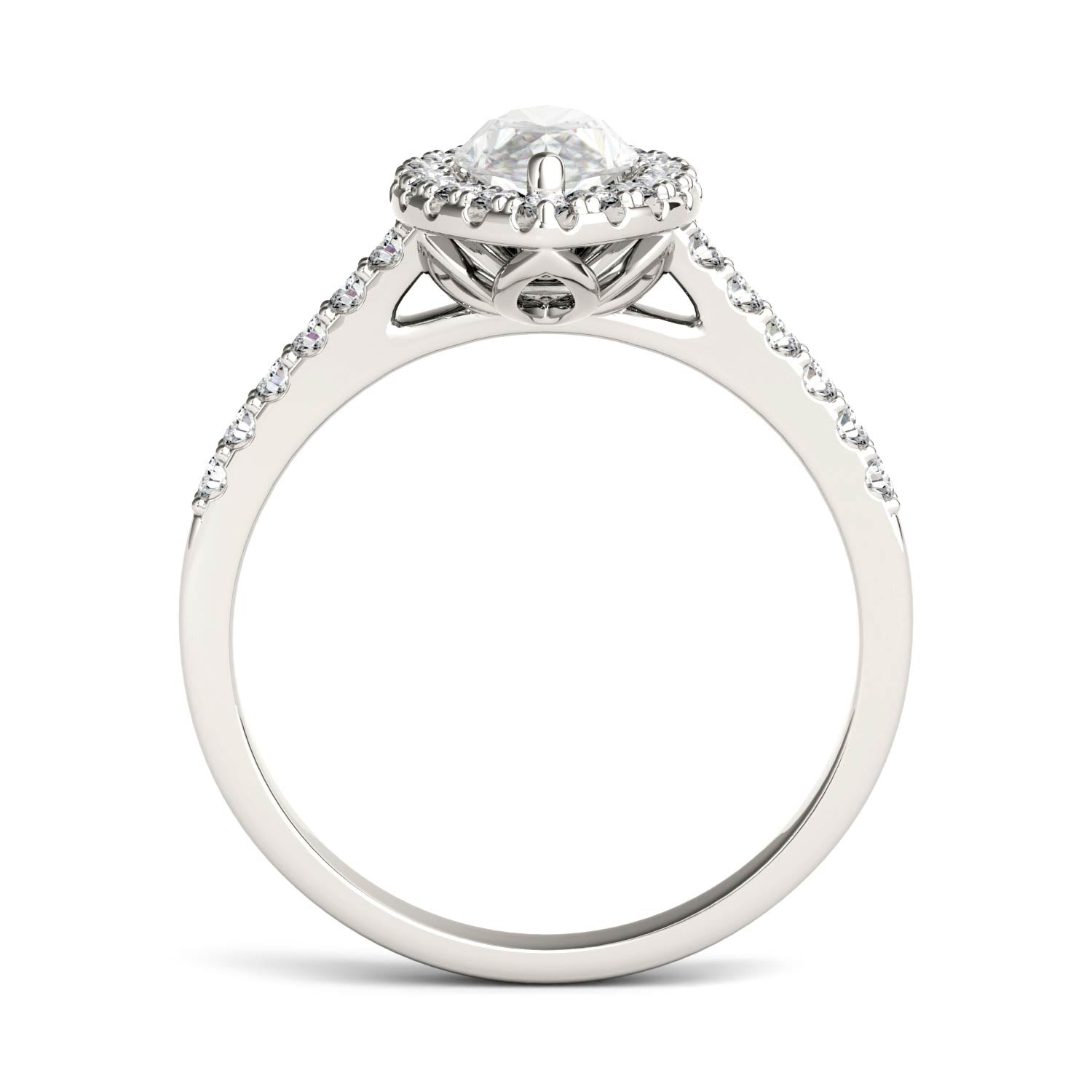 1.45 CTW DEW Marquise Forever Bright™ Moissanite Ring