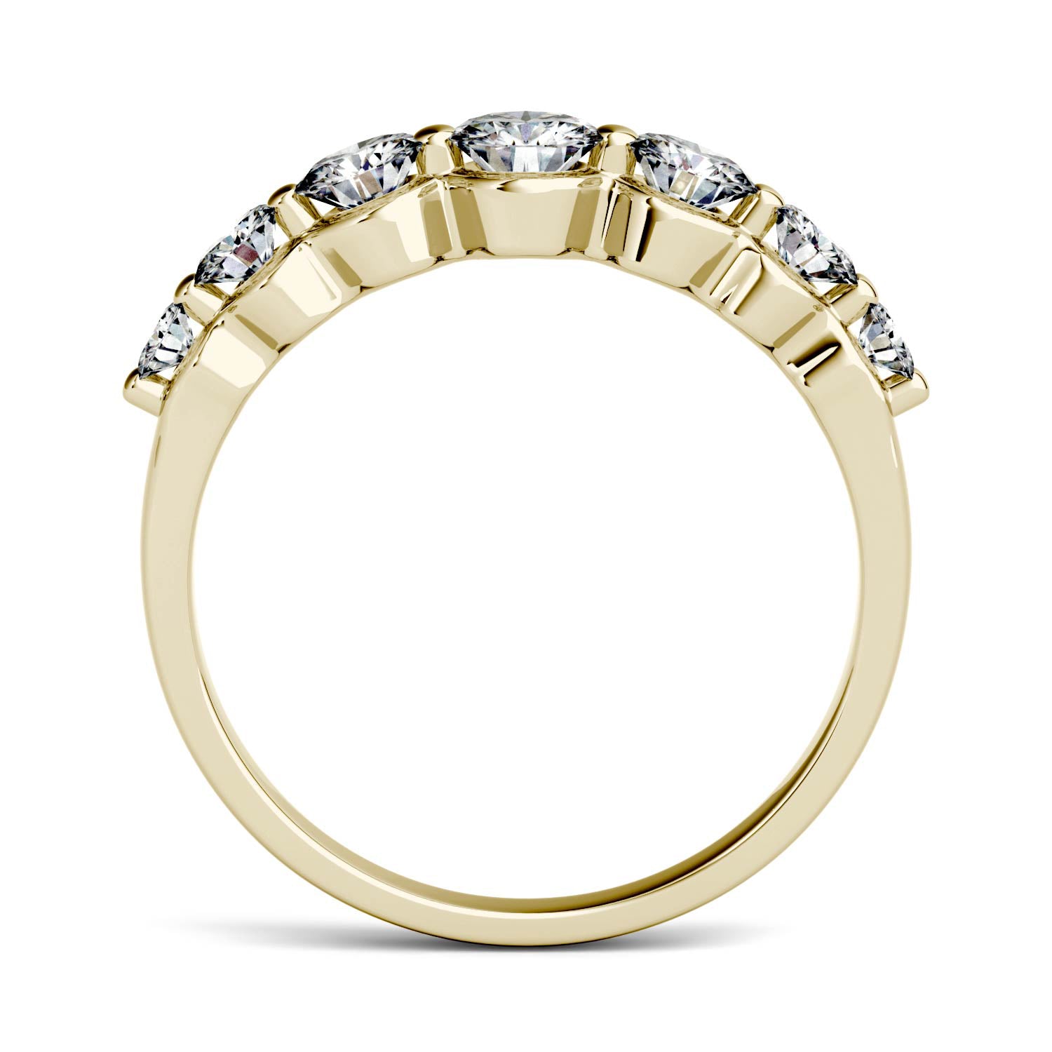 0.87 CTW DEW Round Forever Bright™ Moissanite Ring