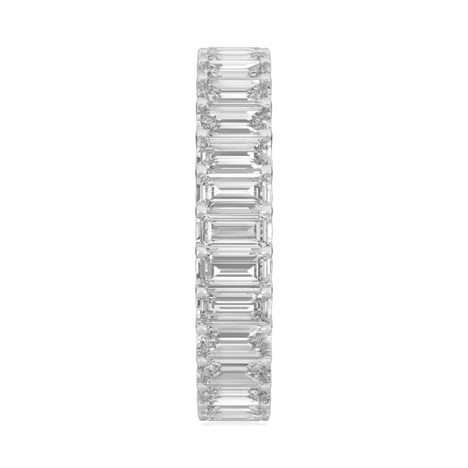 3.00 CTW DEW Emerald Forever One™ Moissanite Eternity Band Ring