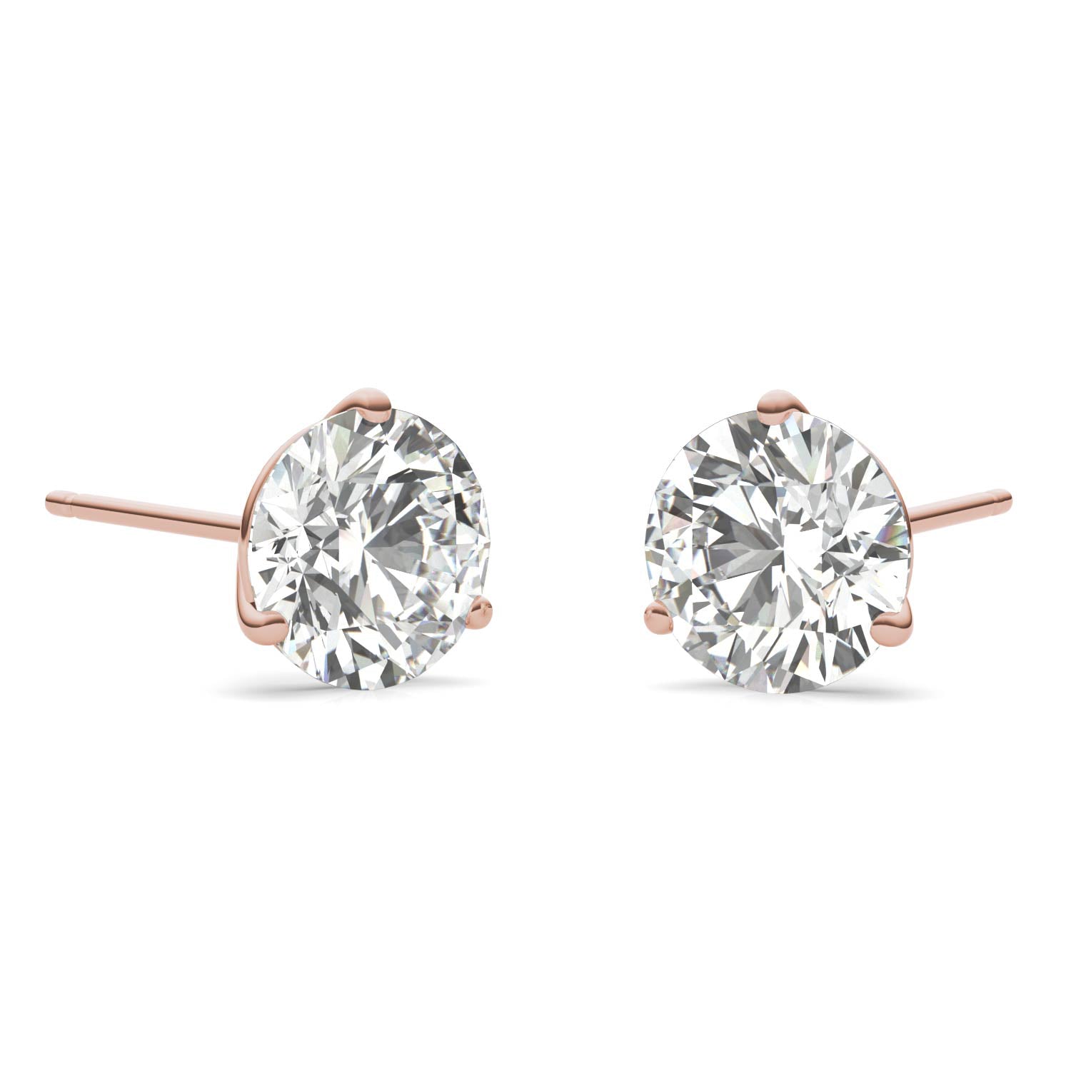 2.00 CTW DEW Round Forever Bright™ Moissanite Earrings