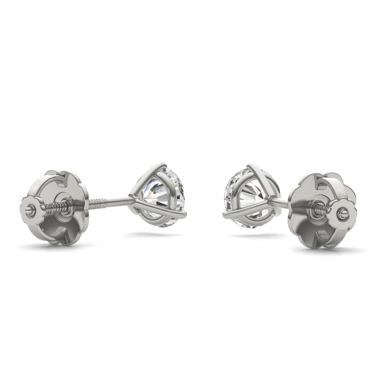 1 CTW Round Caydia® Lab Grown Diamond Earring