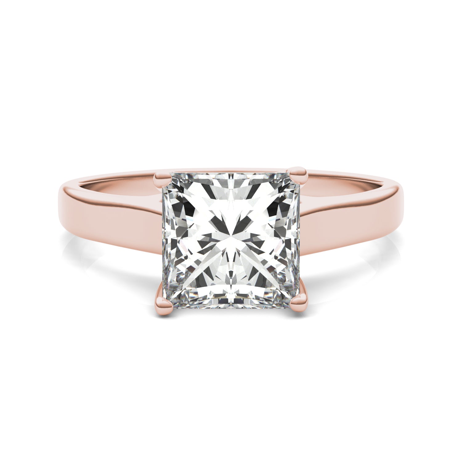 1.92 CTW DEW Princess Forever Bright™ Moissanite Ring