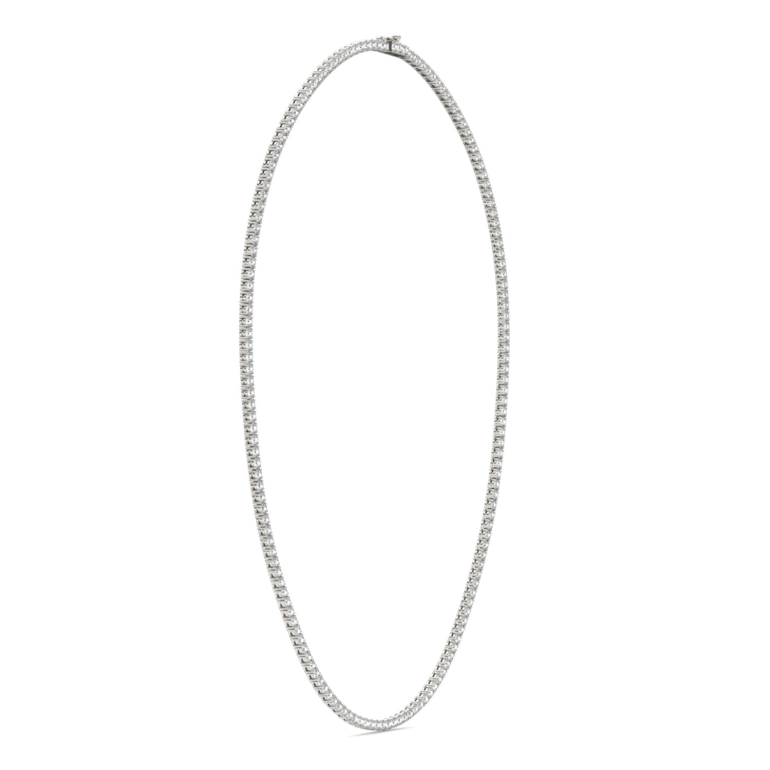 6 1/4 CTW Round Caydia® Lab Grown Diamond Tennis Necklace