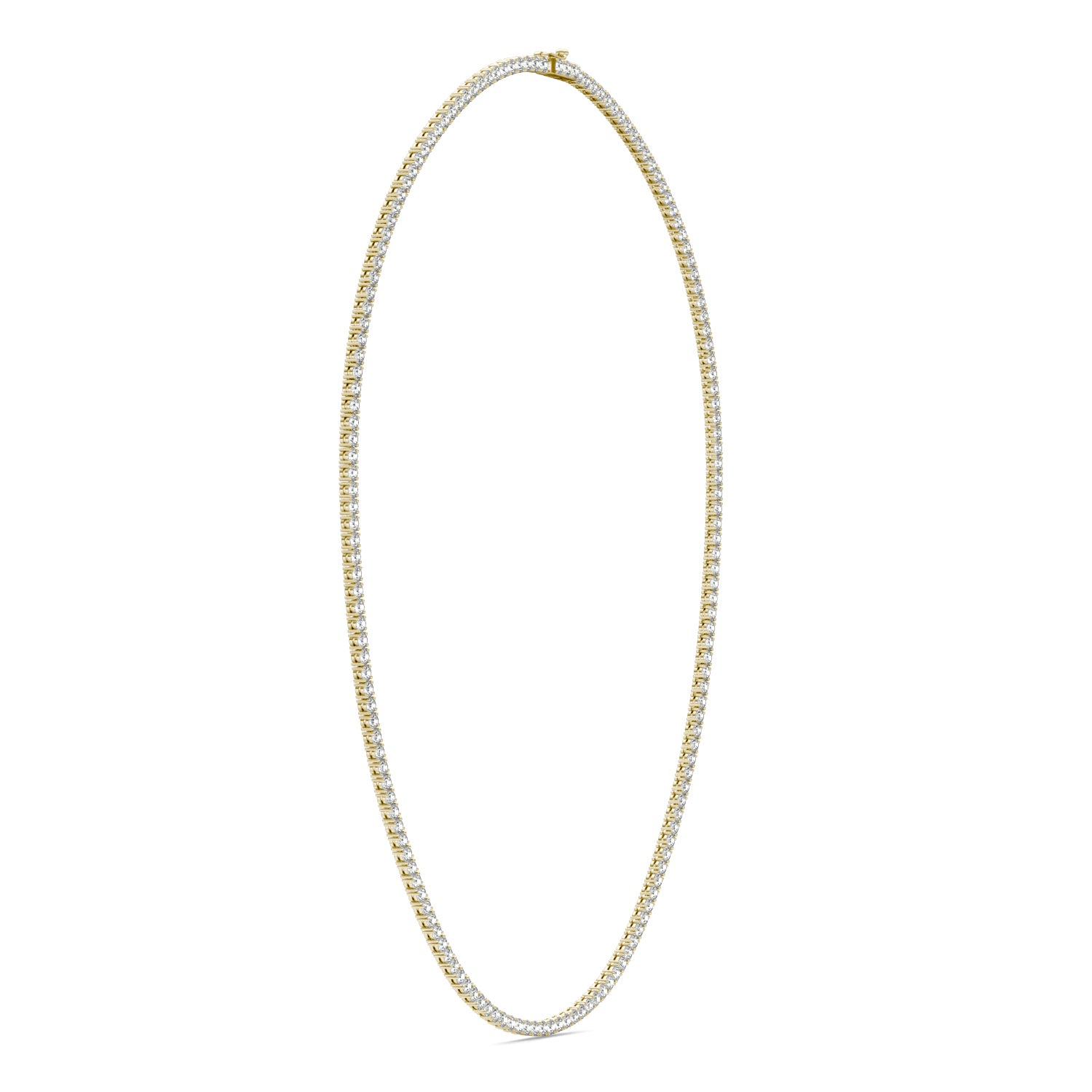 6 1/4 CTW Round Caydia® Lab Grown Diamond Tennis Necklace