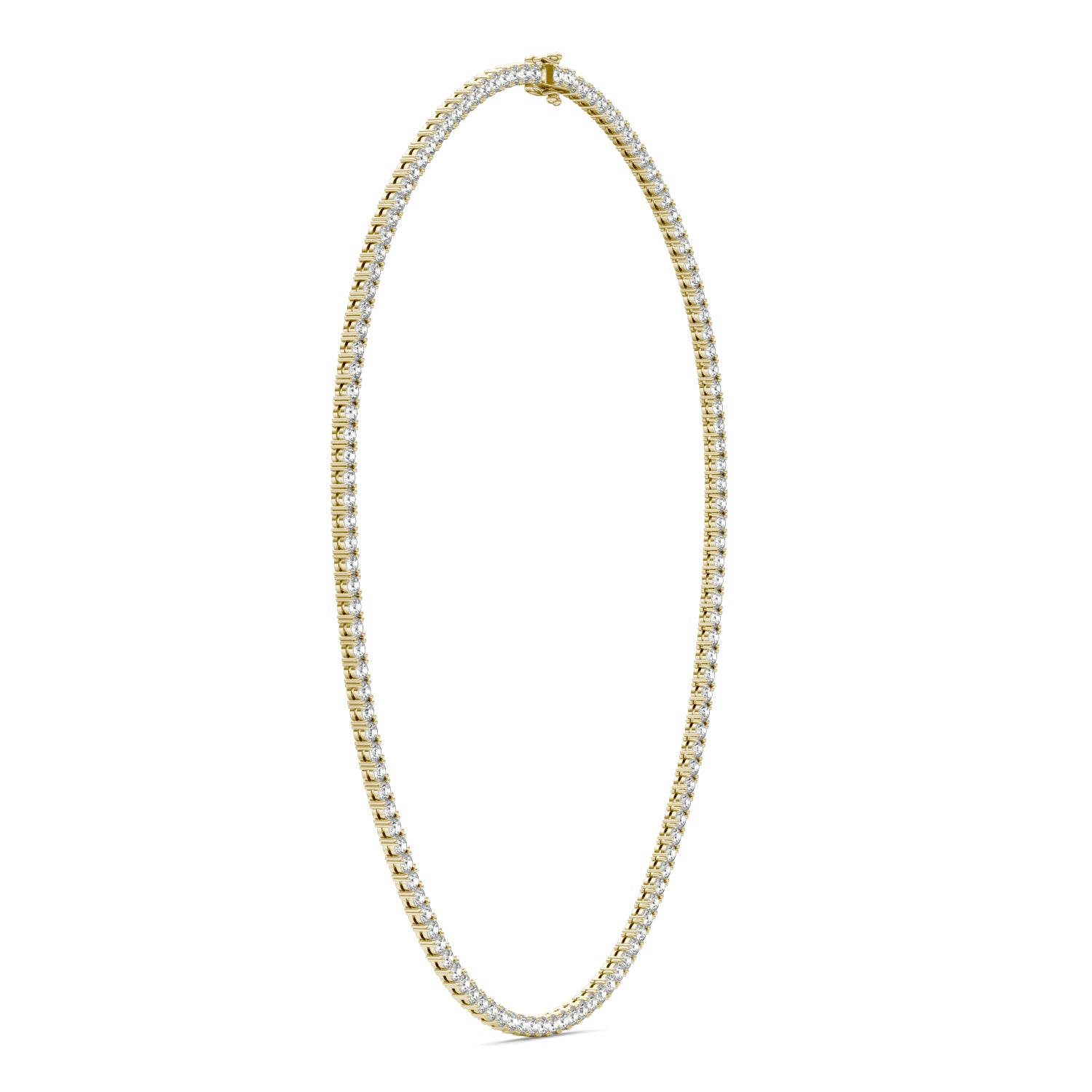 19 7/8 CTW Round Caydia® Lab Grown Diamond Tennis Necklace