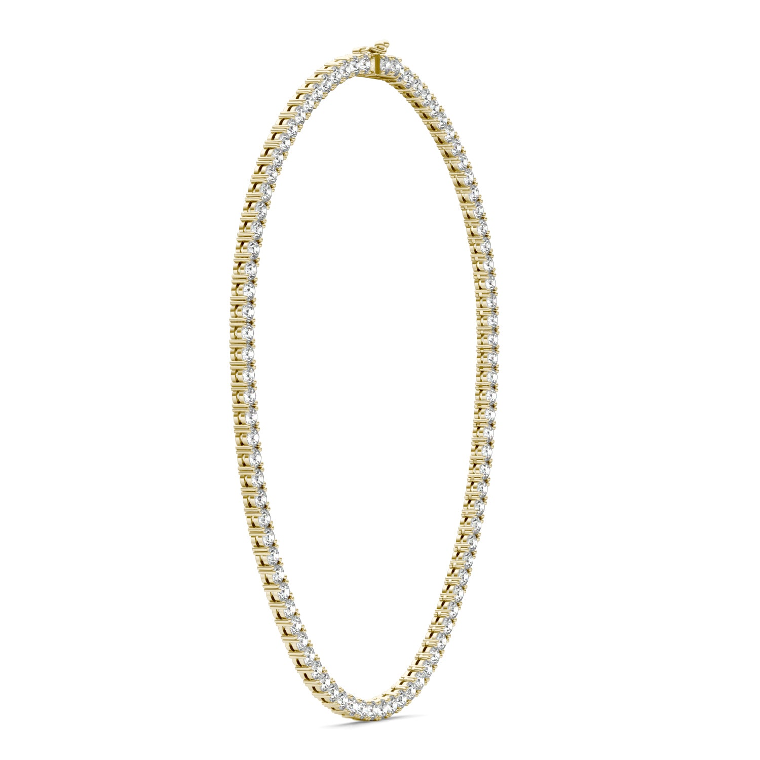 25 CTW Round Caydia® Lab Grown Diamond Tennis Necklace