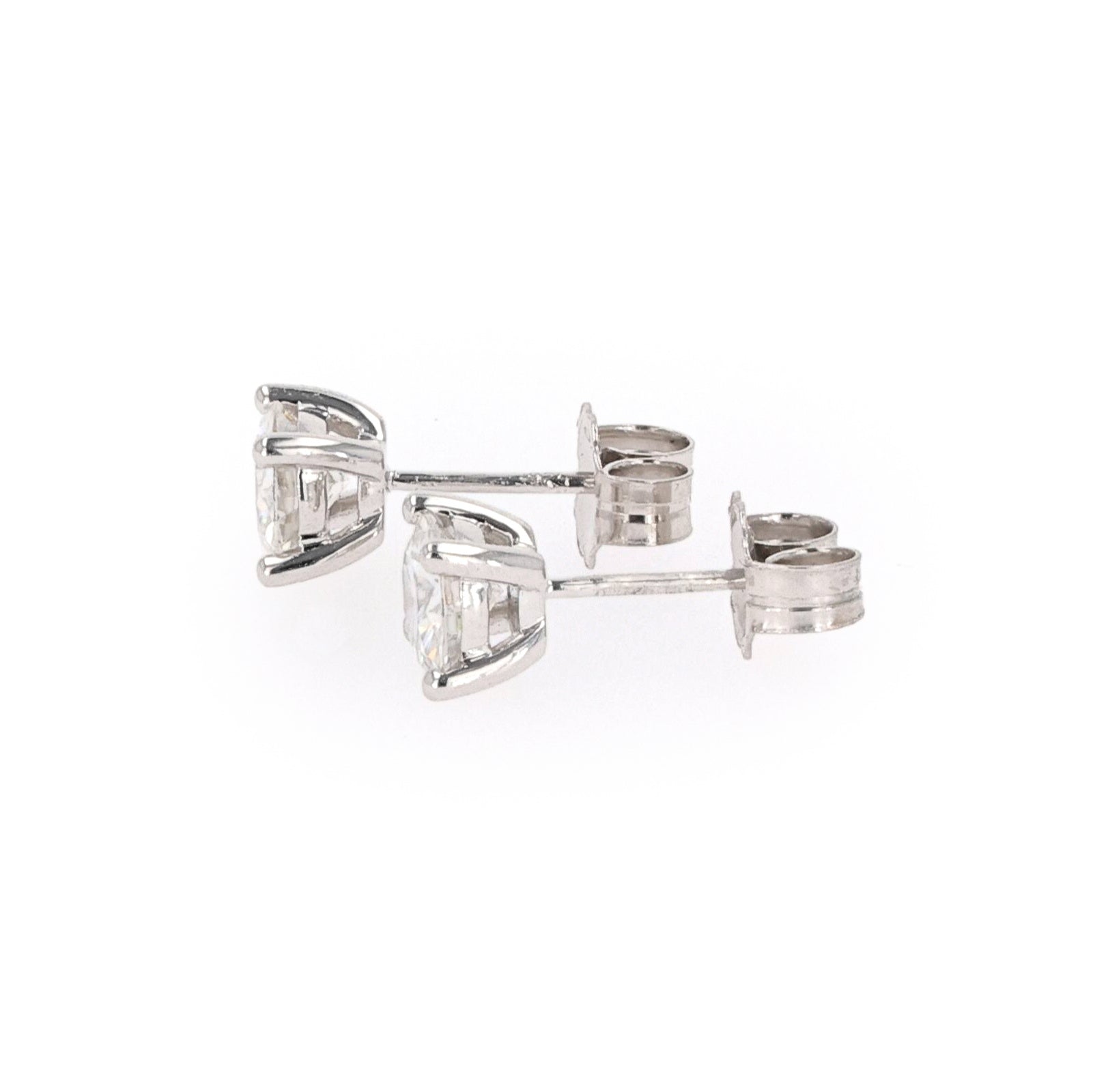 1.60 CTW DEW Round Forever Classic™ Moissanite Earrings