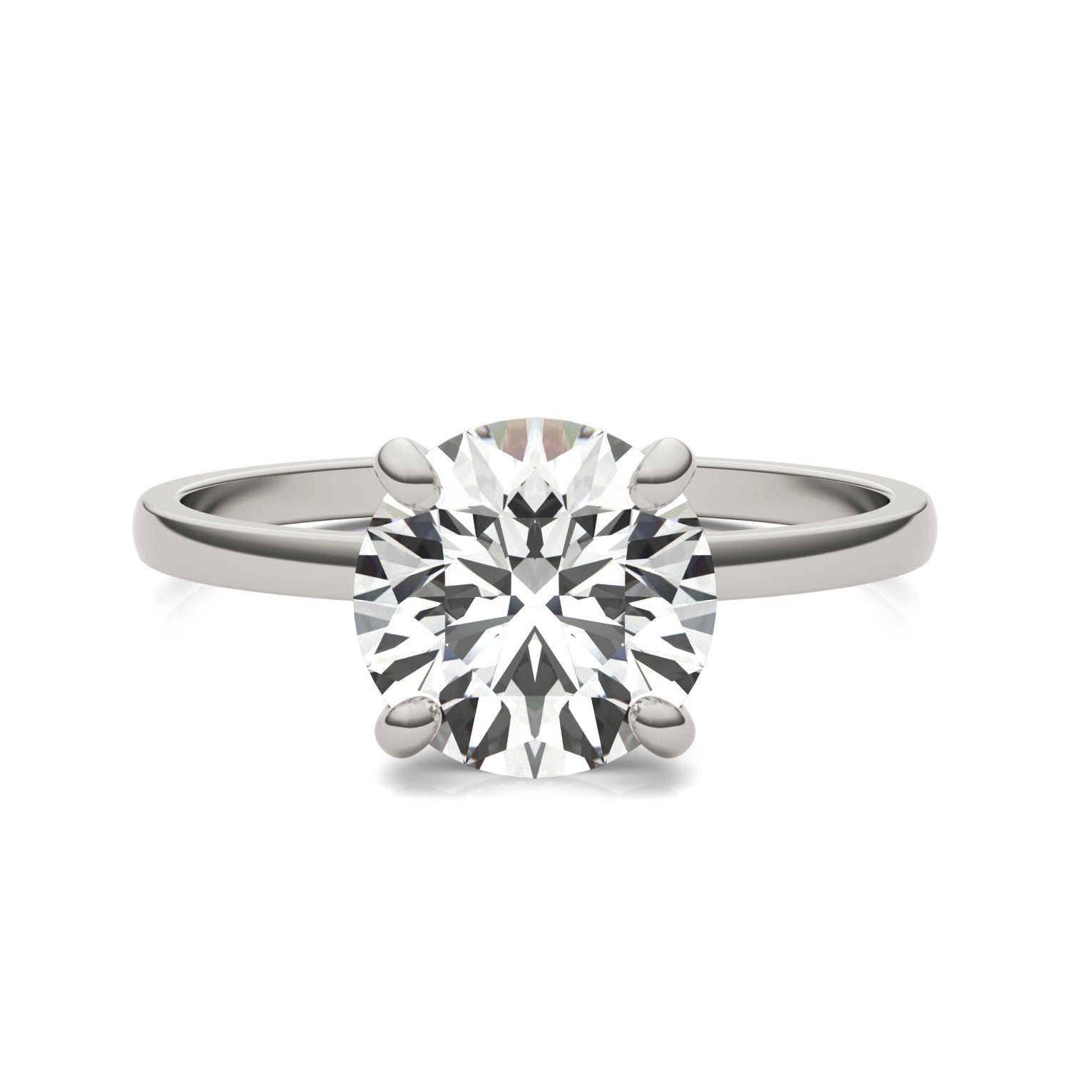 2 CTW Round Caydia® Lab Grown Diamond Classic Solitaire Ring